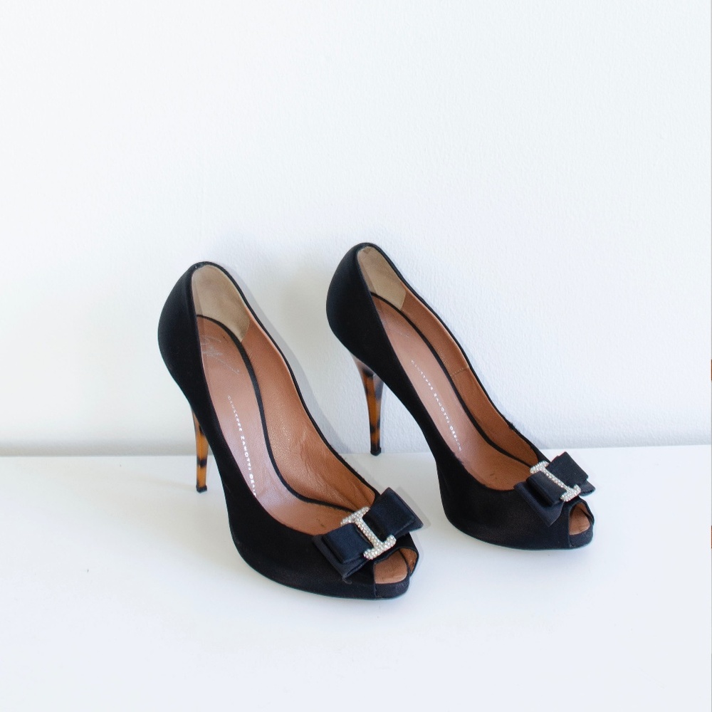 Giuseppe Zanotti Tortoise Heel Pumps